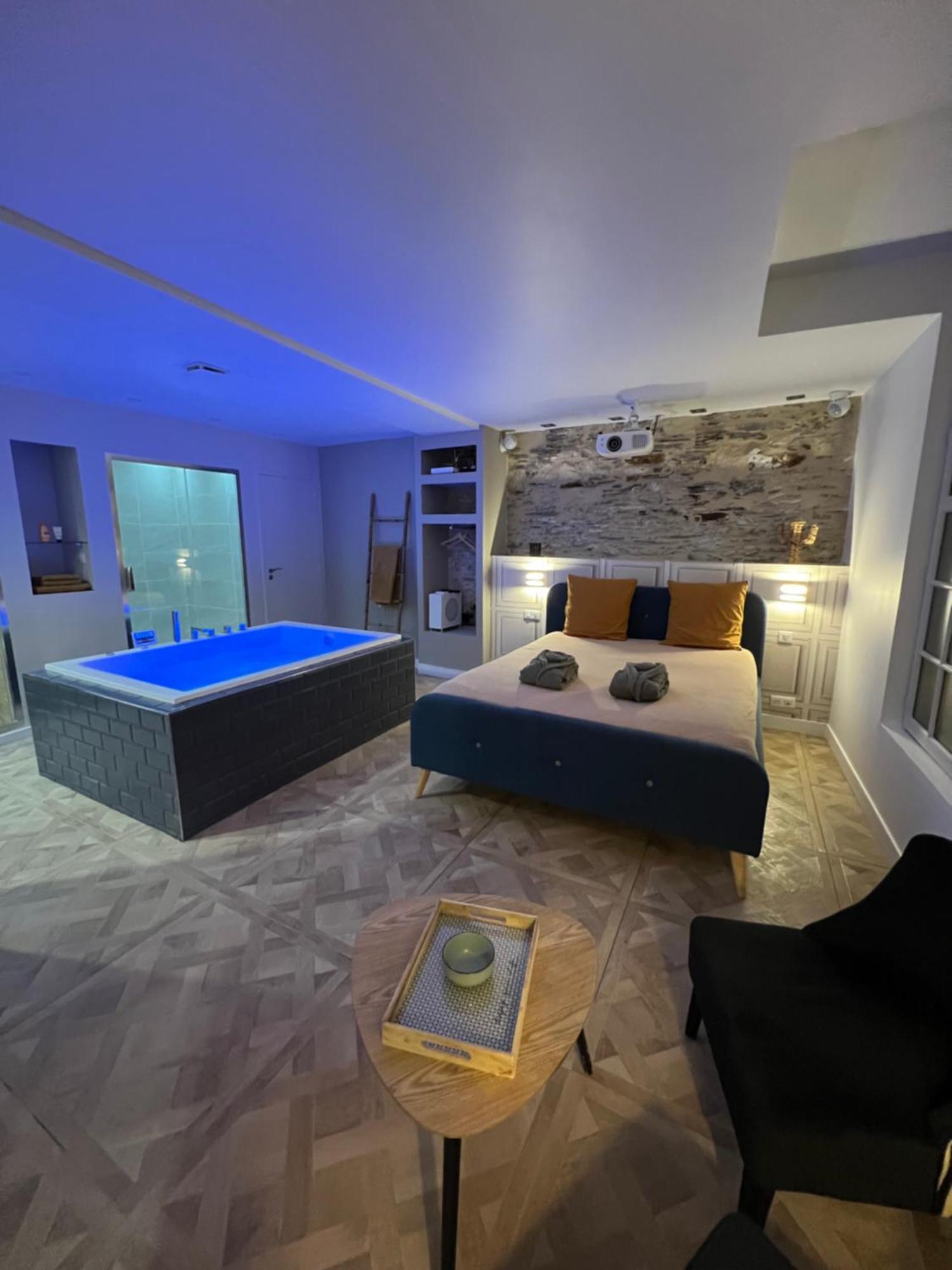 Appartement Avec Jacuzzi Sauna & Home Cinema - Nid D'アンジェ エクステリア 写真