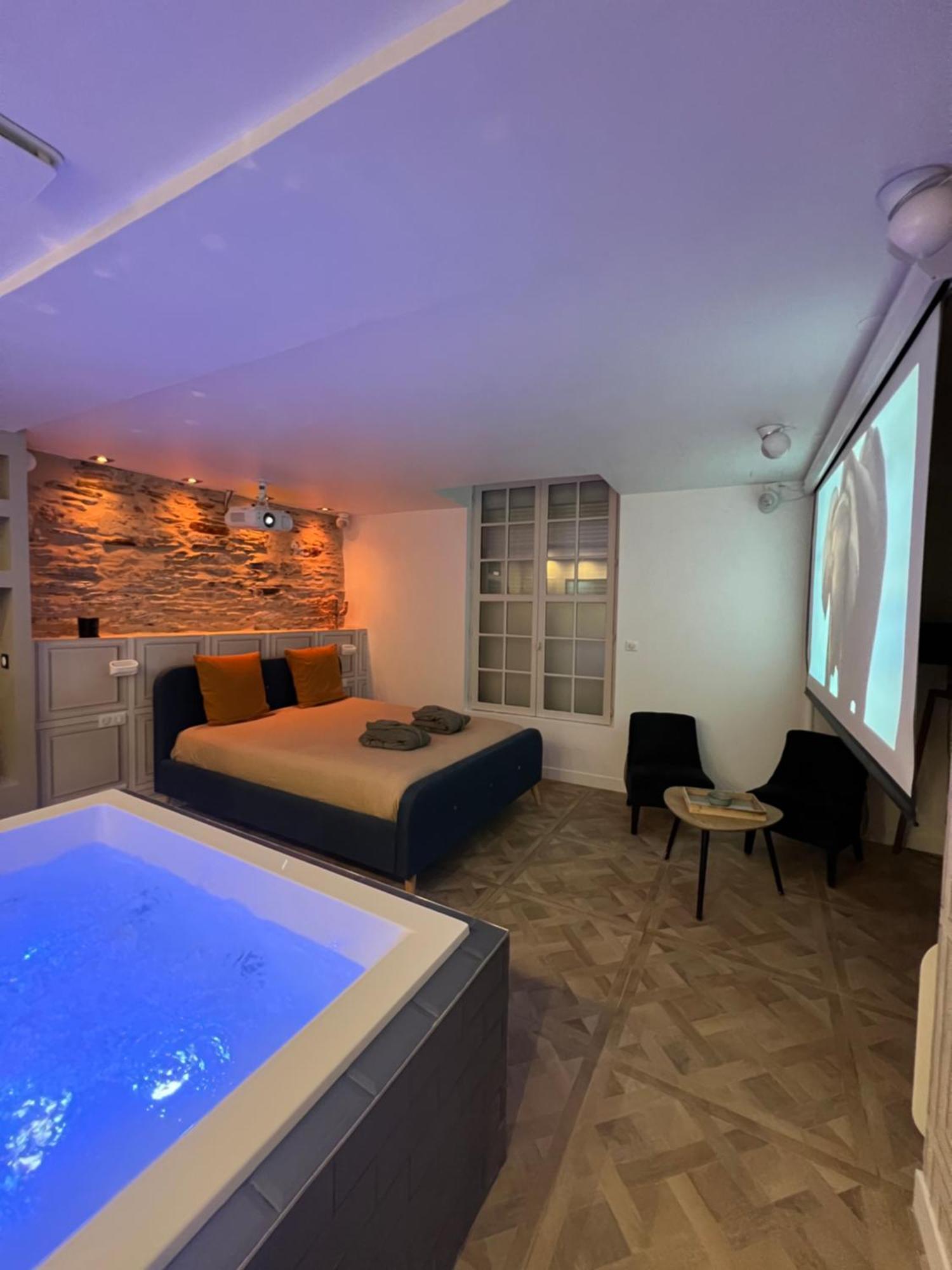 Appartement Avec Jacuzzi Sauna & Home Cinema - Nid D'アンジェ エクステリア 写真